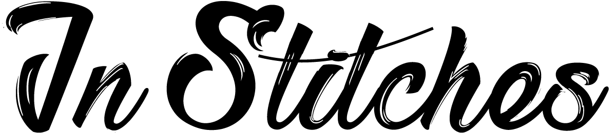 In Stitches text